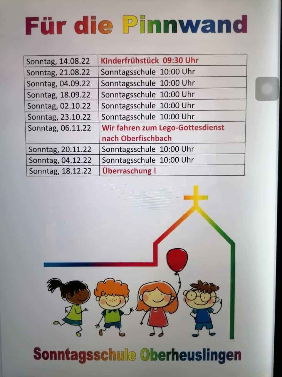 20220812 SoSchu Pinnwand